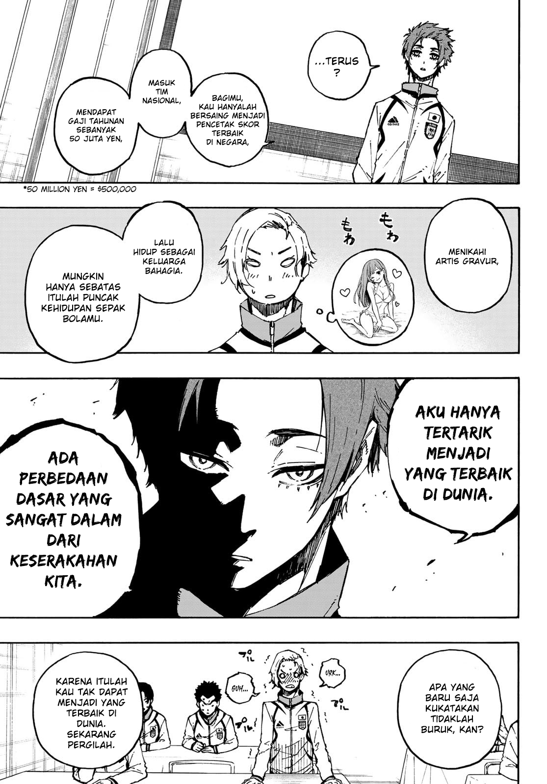 Blue Lock Bab 110 halaman 7
