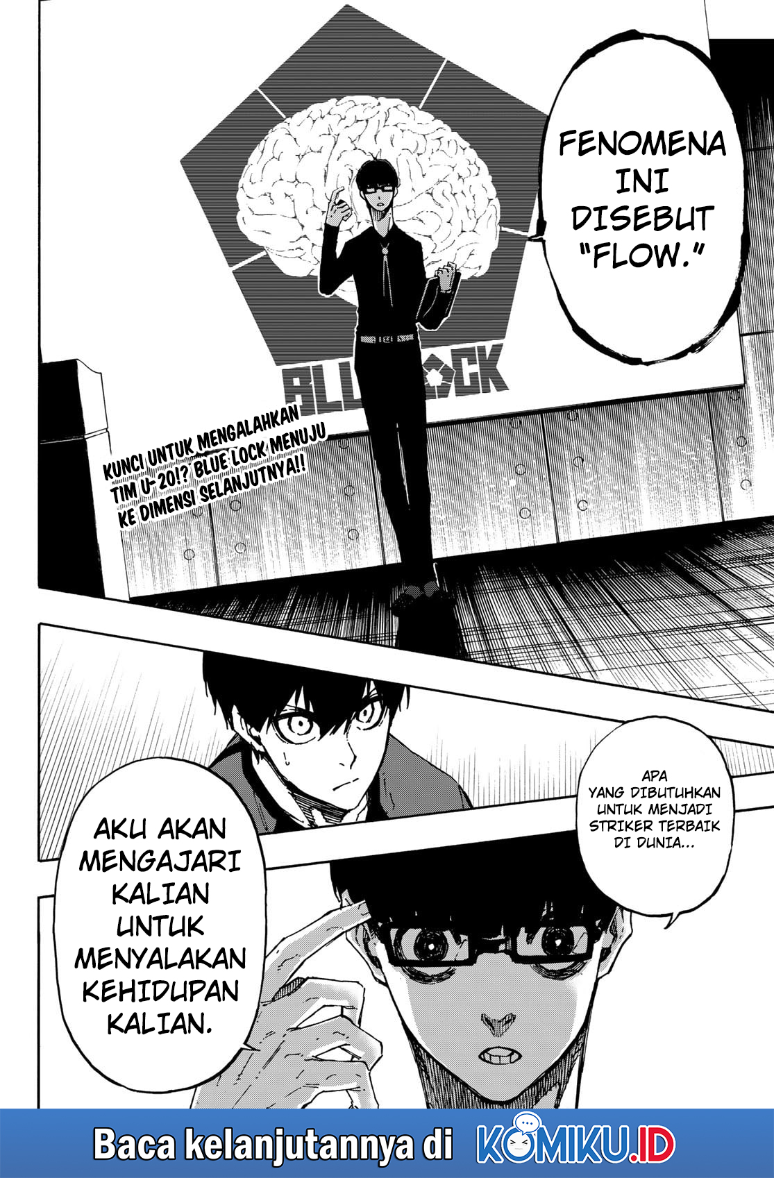 Blue Lock Bab 110 halaman 21