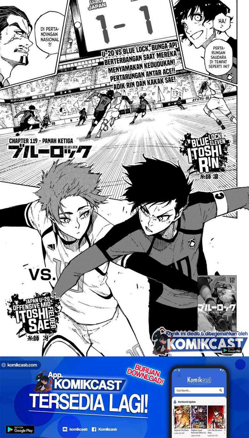 Blue Lock chapter 119 halaman 2