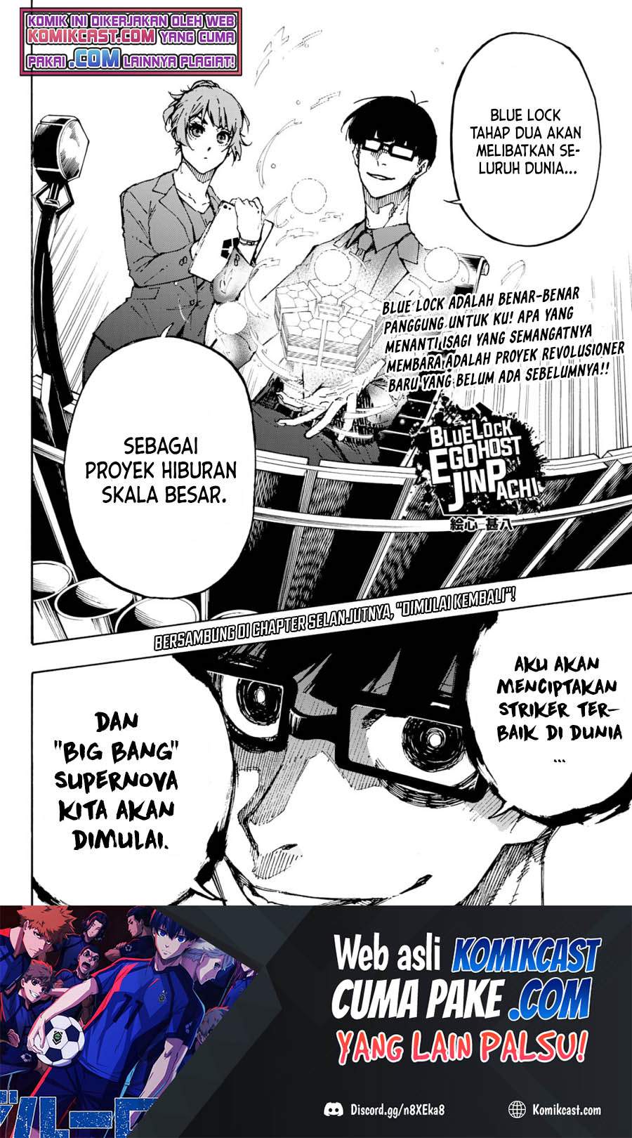 Blue Lock Bab 151 halaman 21