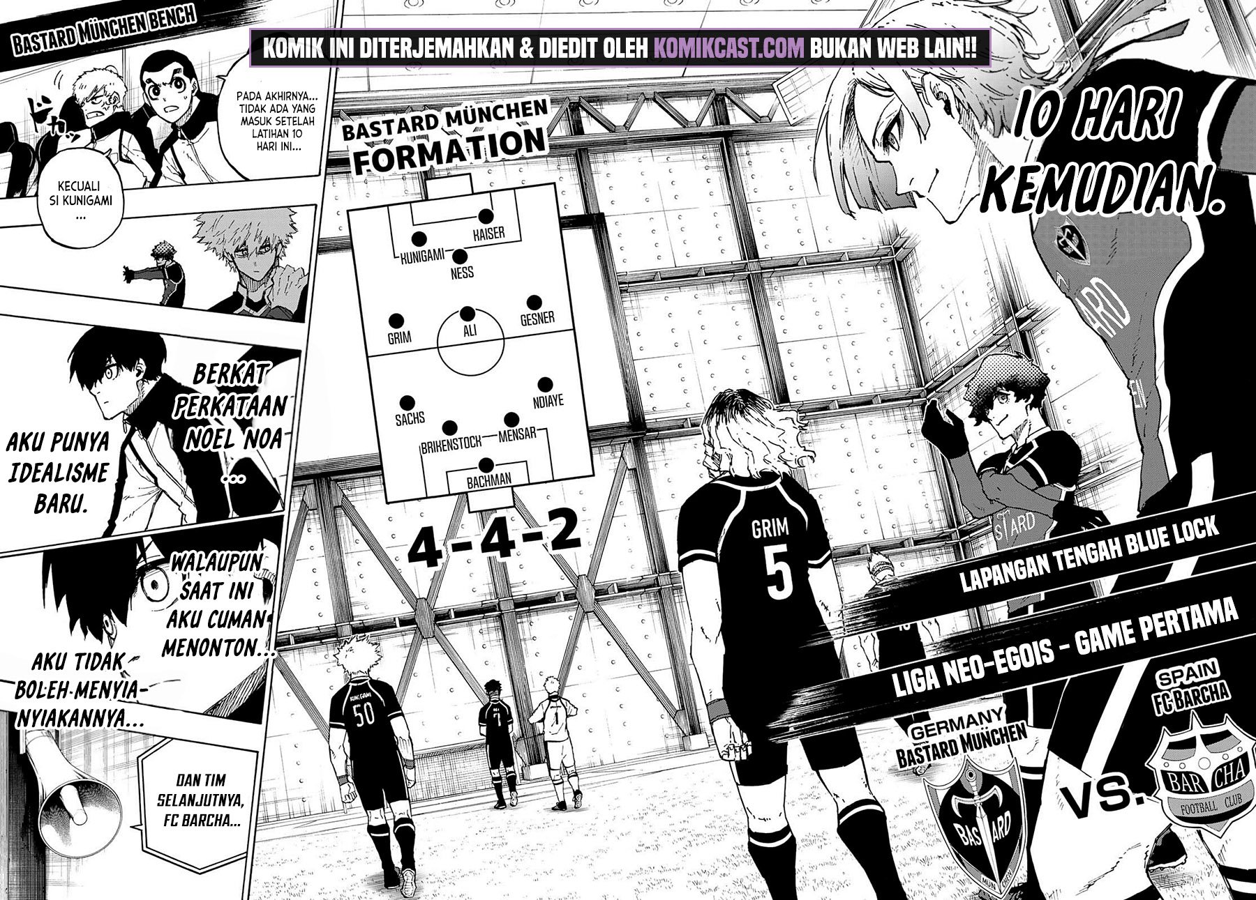 Blue Lock chapter 158 halaman 17