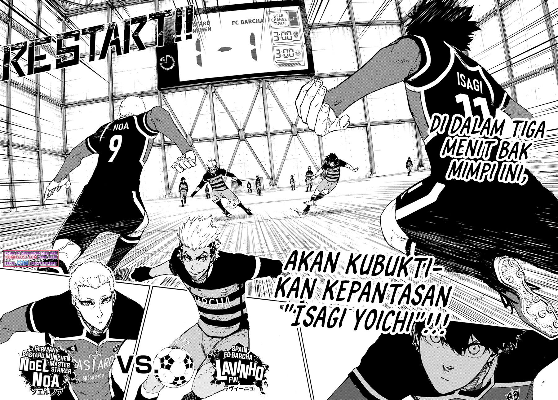 Blue Lock chapter 164 halaman 3