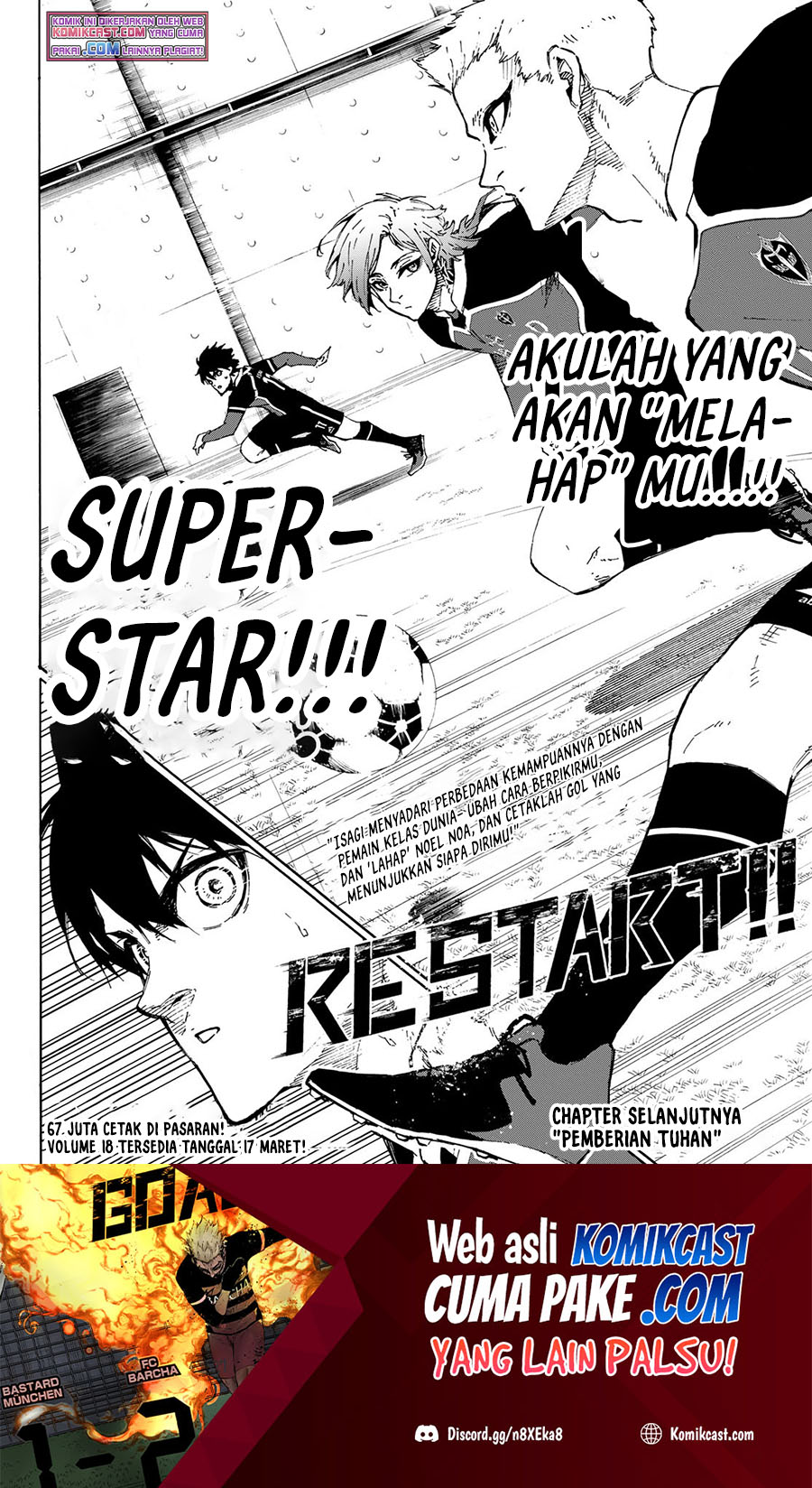 Blue Lock chapter 164 halaman 19