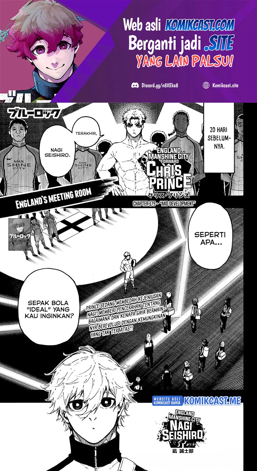 Blue Lock chapter 179 halaman 2
