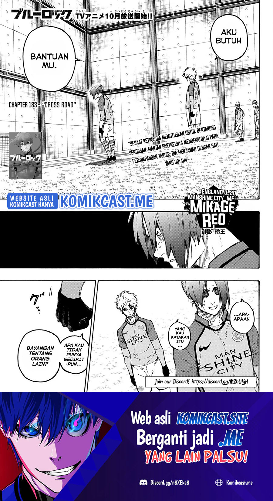 Blue Lock chapter 187 halaman 2