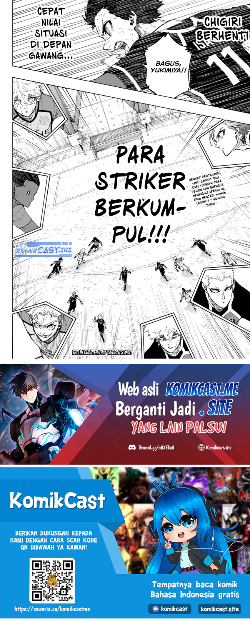 Blue Lock Bab 193 halaman 19