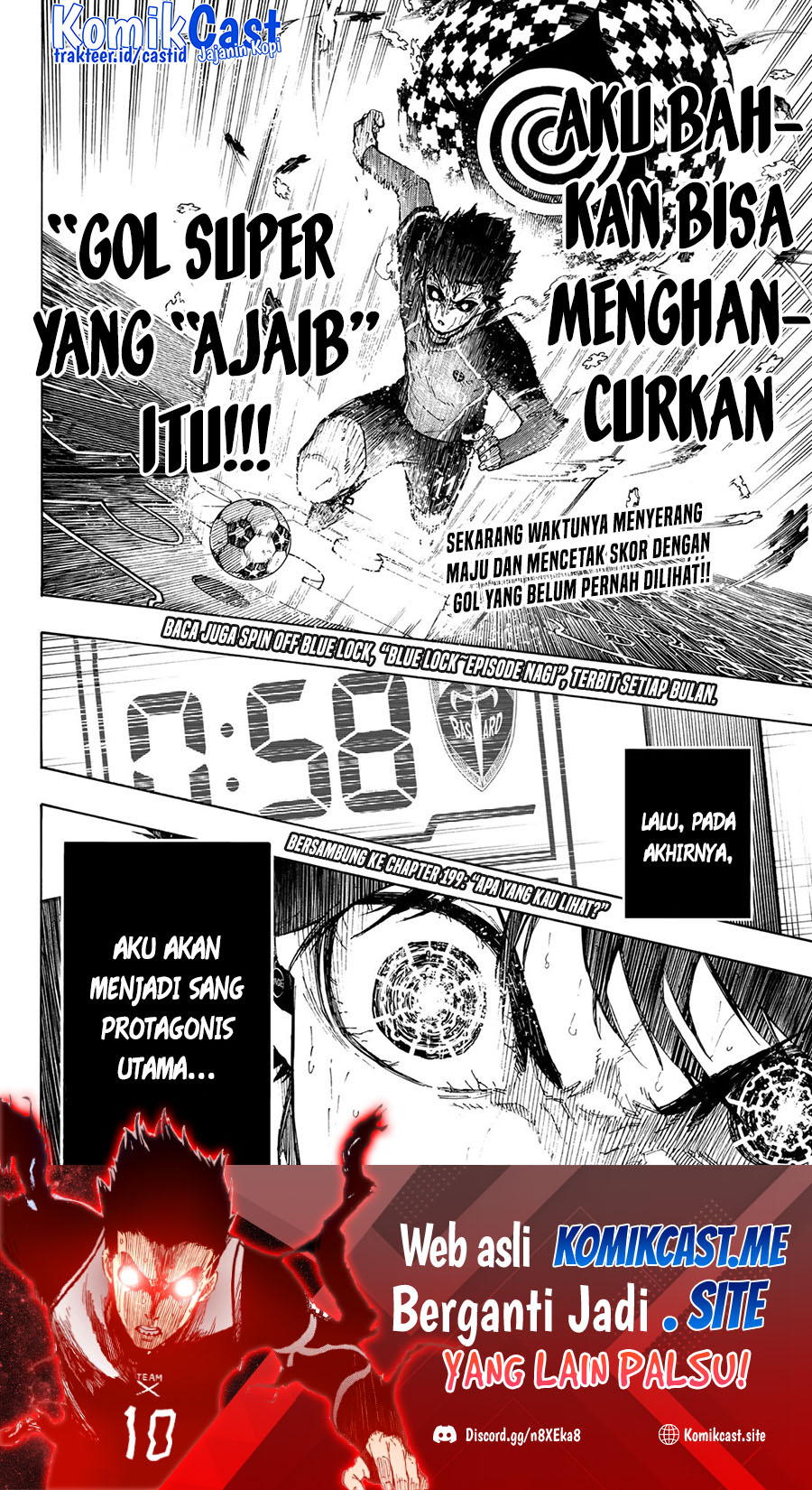 Blue Lock Bab 198 halaman 18