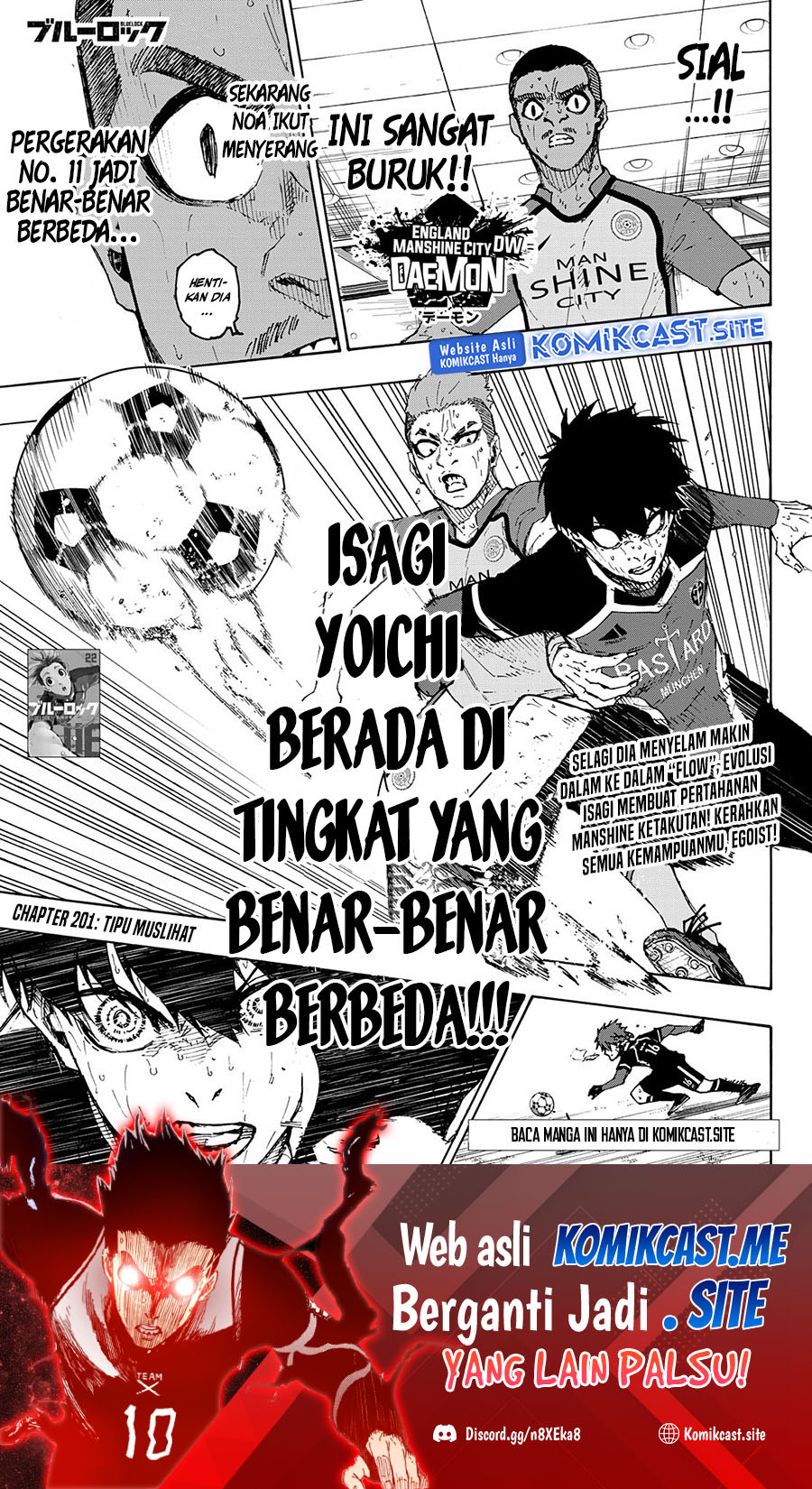 Blue Lock Bab 201 halaman 2