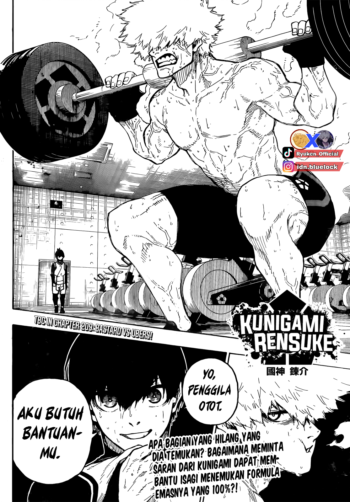 Blue Lock chapter 208 halaman 22