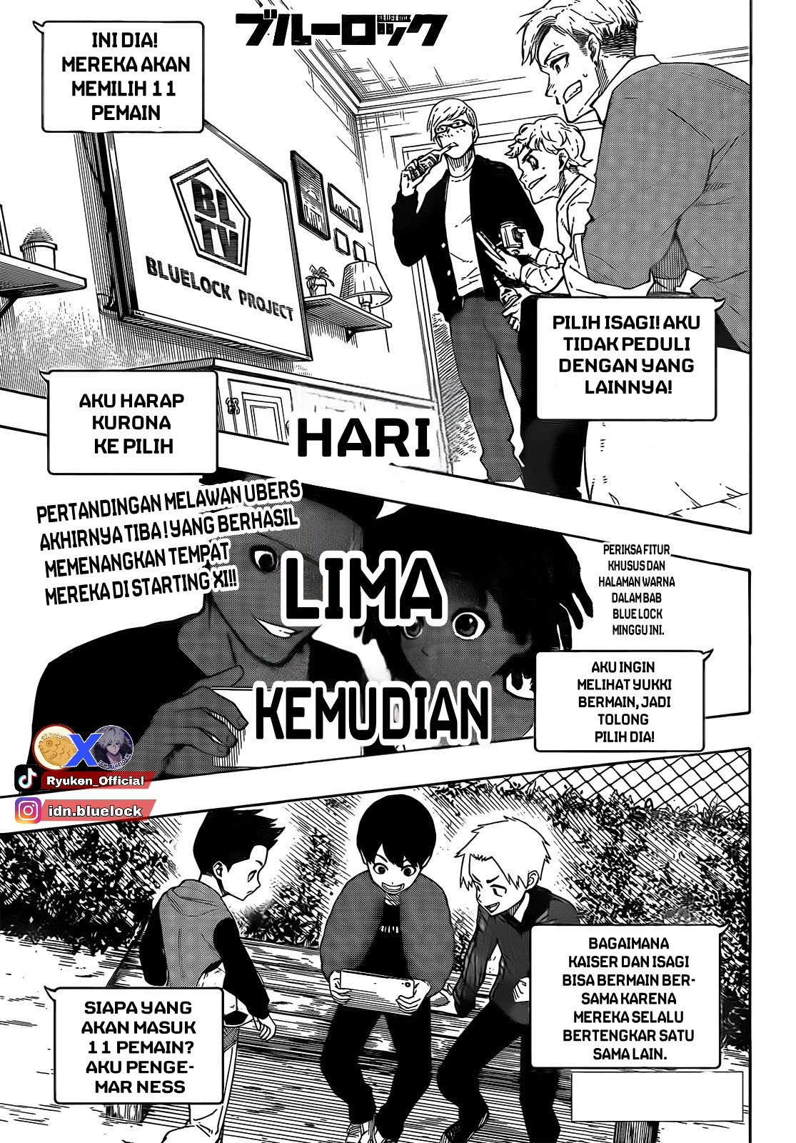 Blue Lock Bab 209 halaman 3