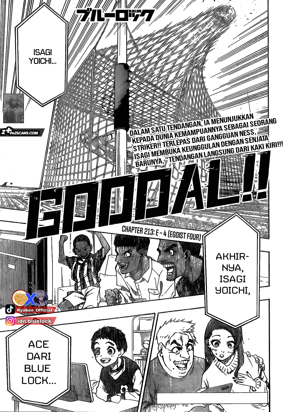 Blue Lock chapter 213 halaman 2