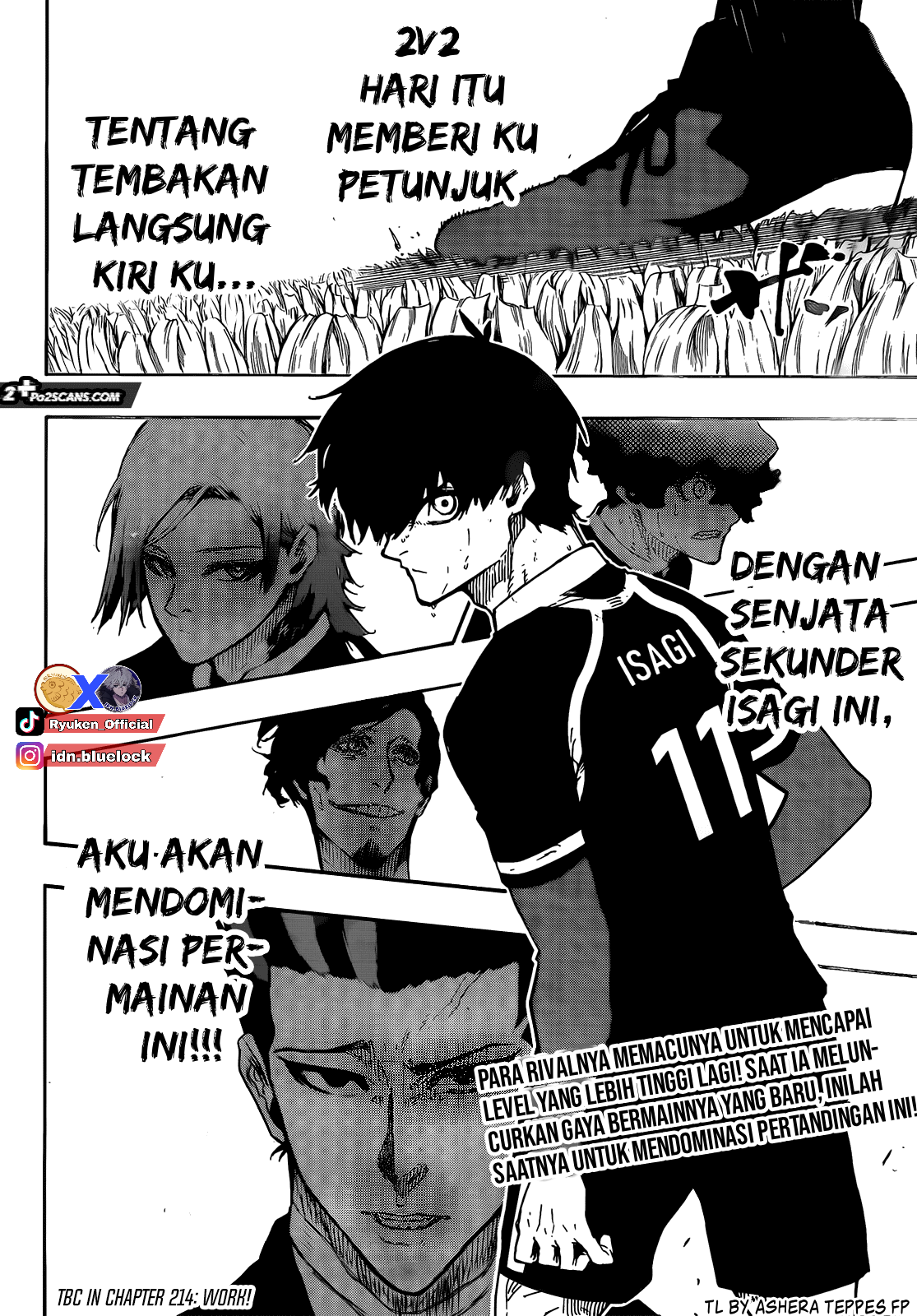Blue Lock chapter 213 halaman 25