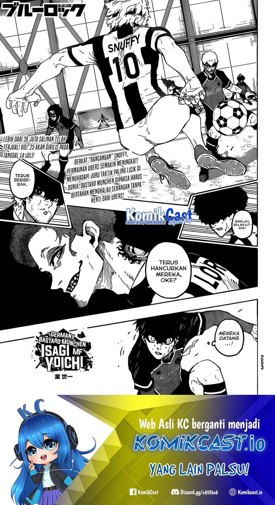 Blue Lock chapter 223 halaman 2