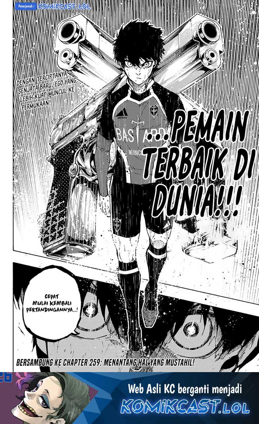 Blue Lock chapter 258 halaman 19