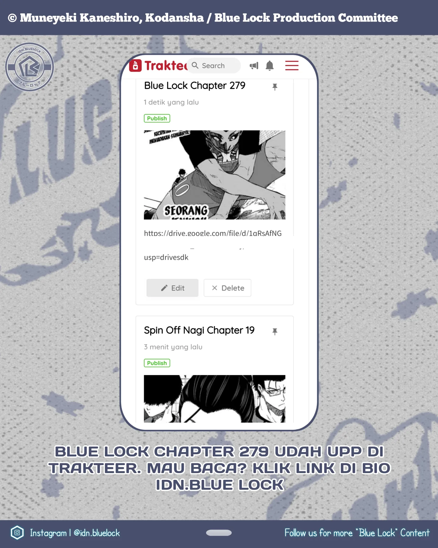 Blue Lock Bab 278 halaman 1