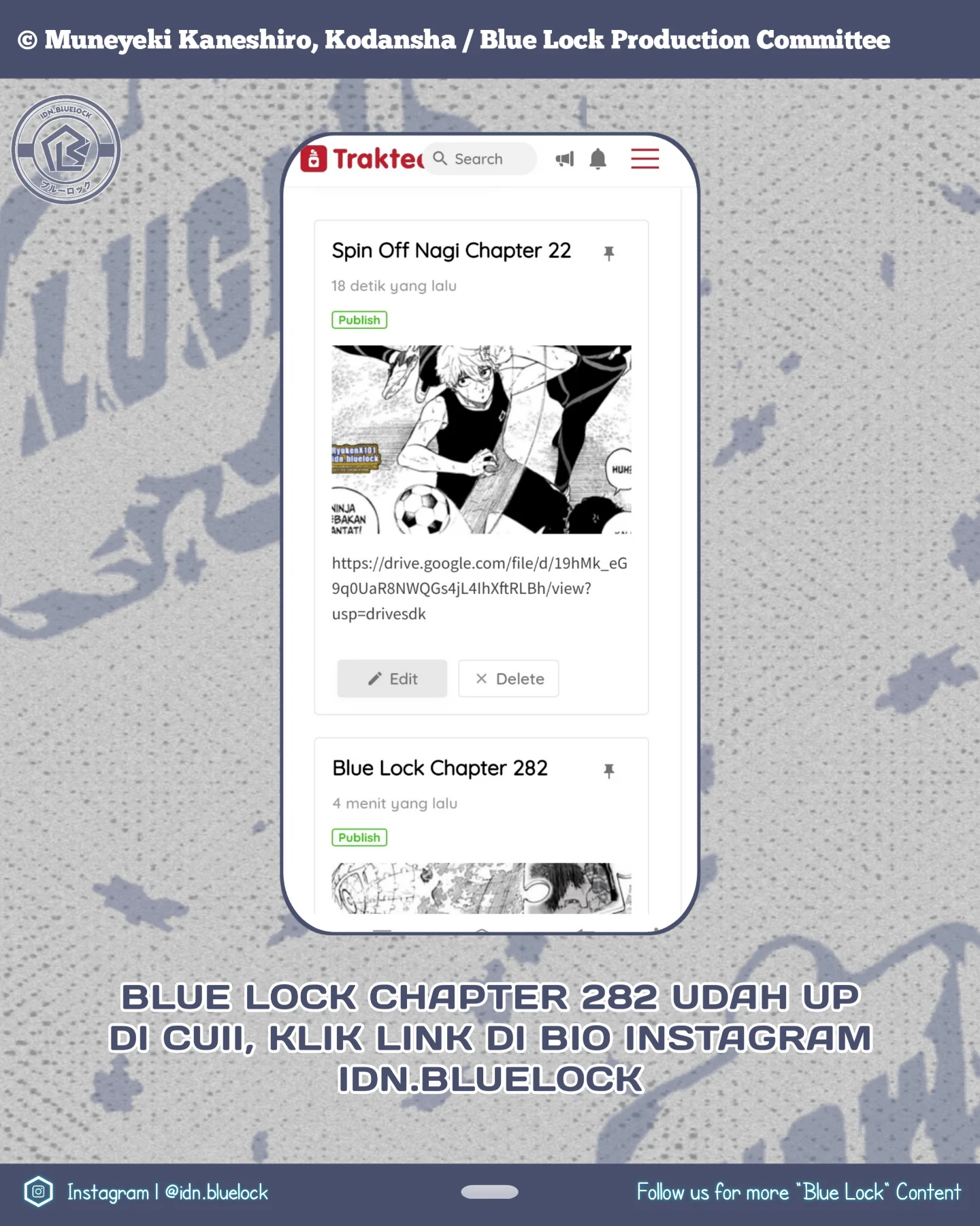 Blue Lock Bab 281 halaman 20