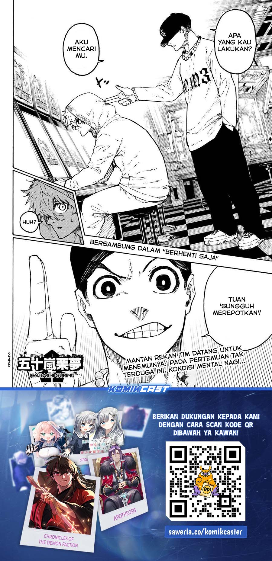 Blue Lock chapter 309 halaman 18