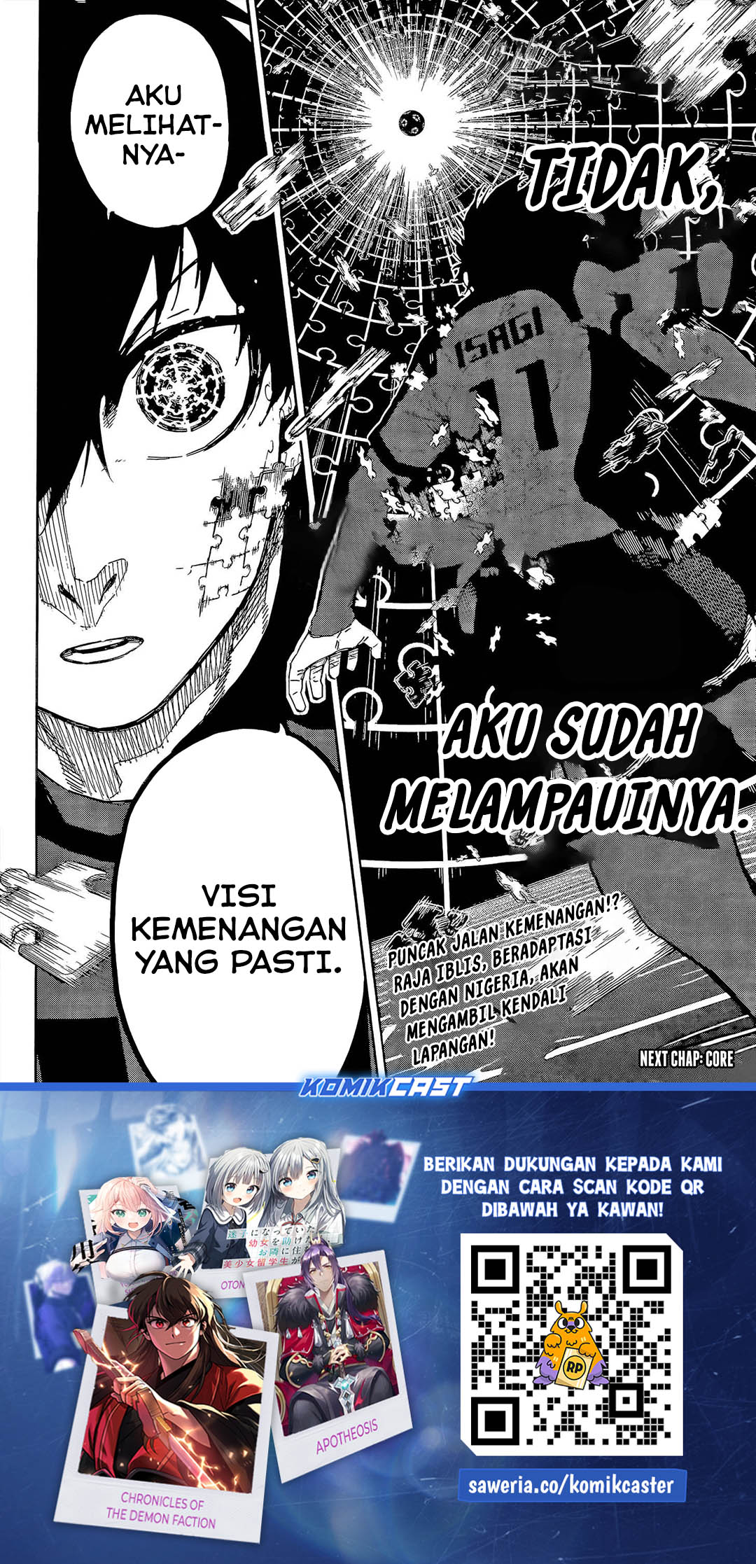 Blue Lock Bab 313 halaman 16