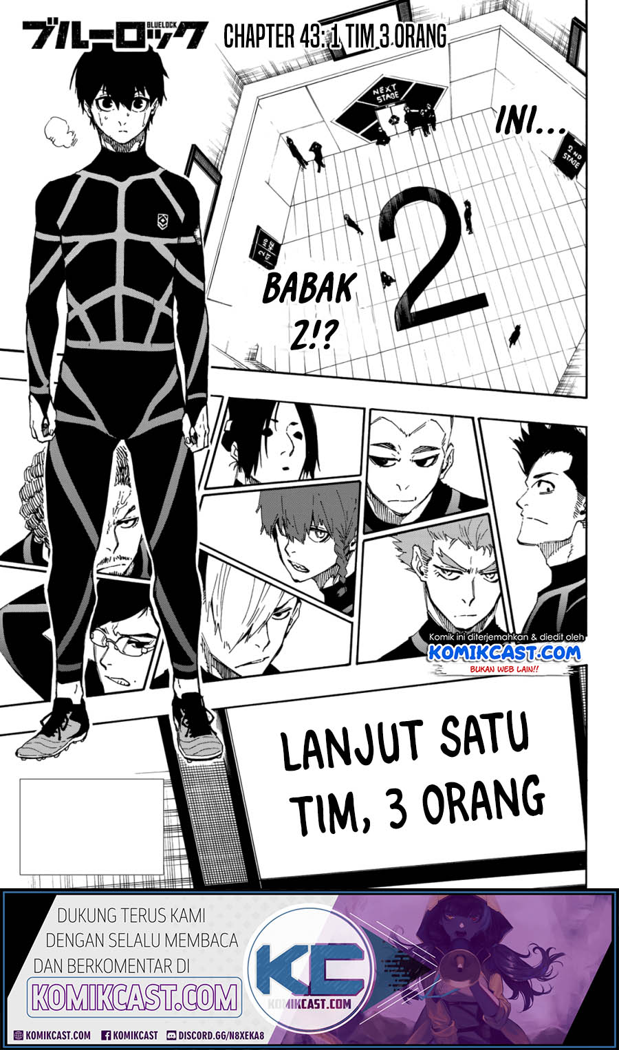 Blue Lock Bab 43 halaman 1