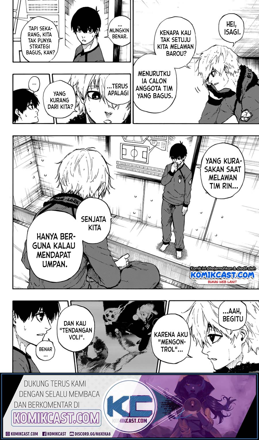 Blue Lock chapter 50 halaman 8
