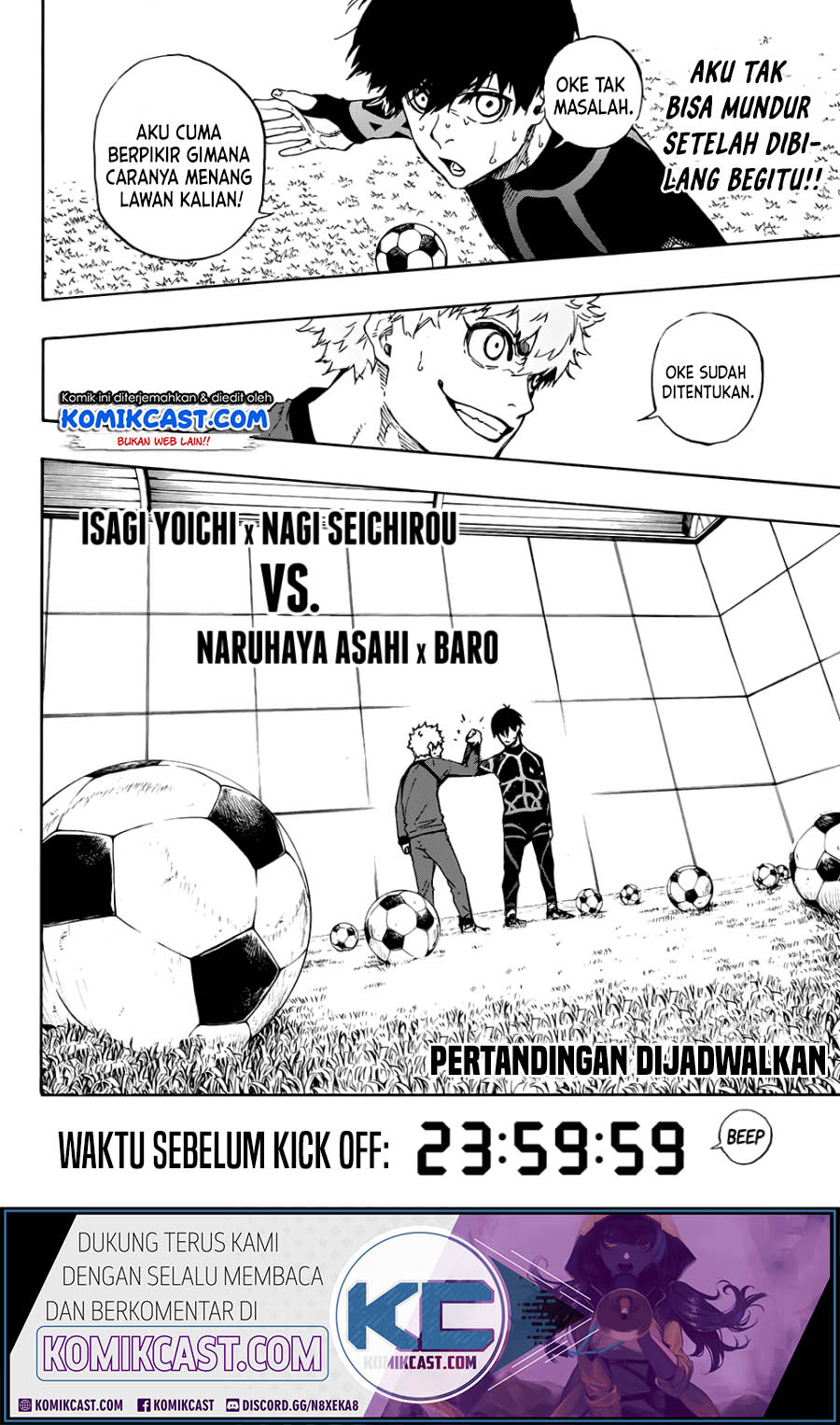Blue Lock chapter 50 halaman 19