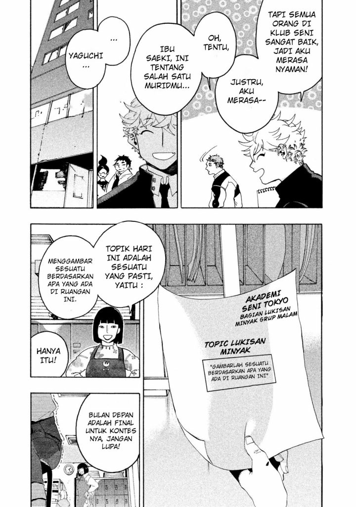 Blue Period chapter 10 halaman 9