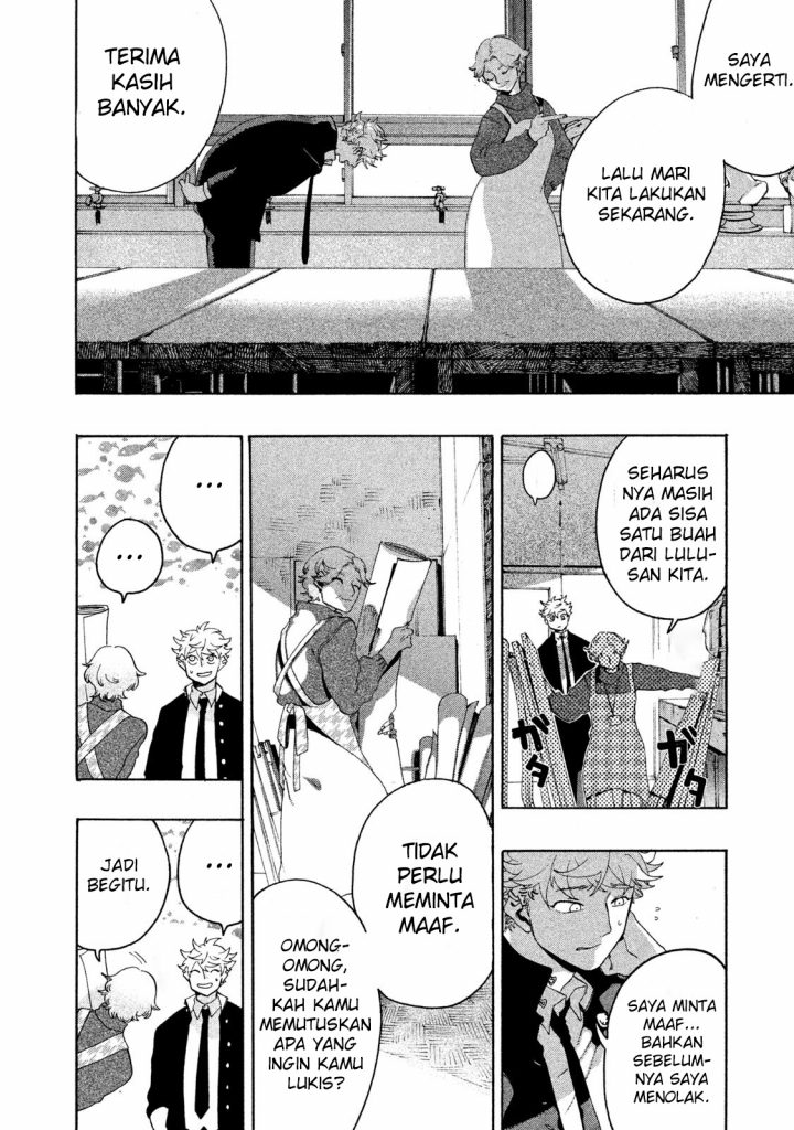 Blue Period chapter 10 halaman 18