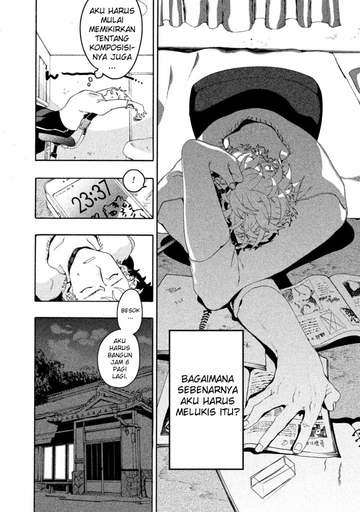 Blue Period chapter 10 halaman 28