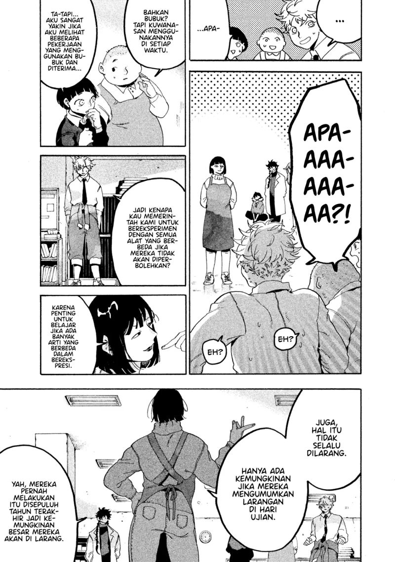 Blue Period chapter 15 halaman 21
