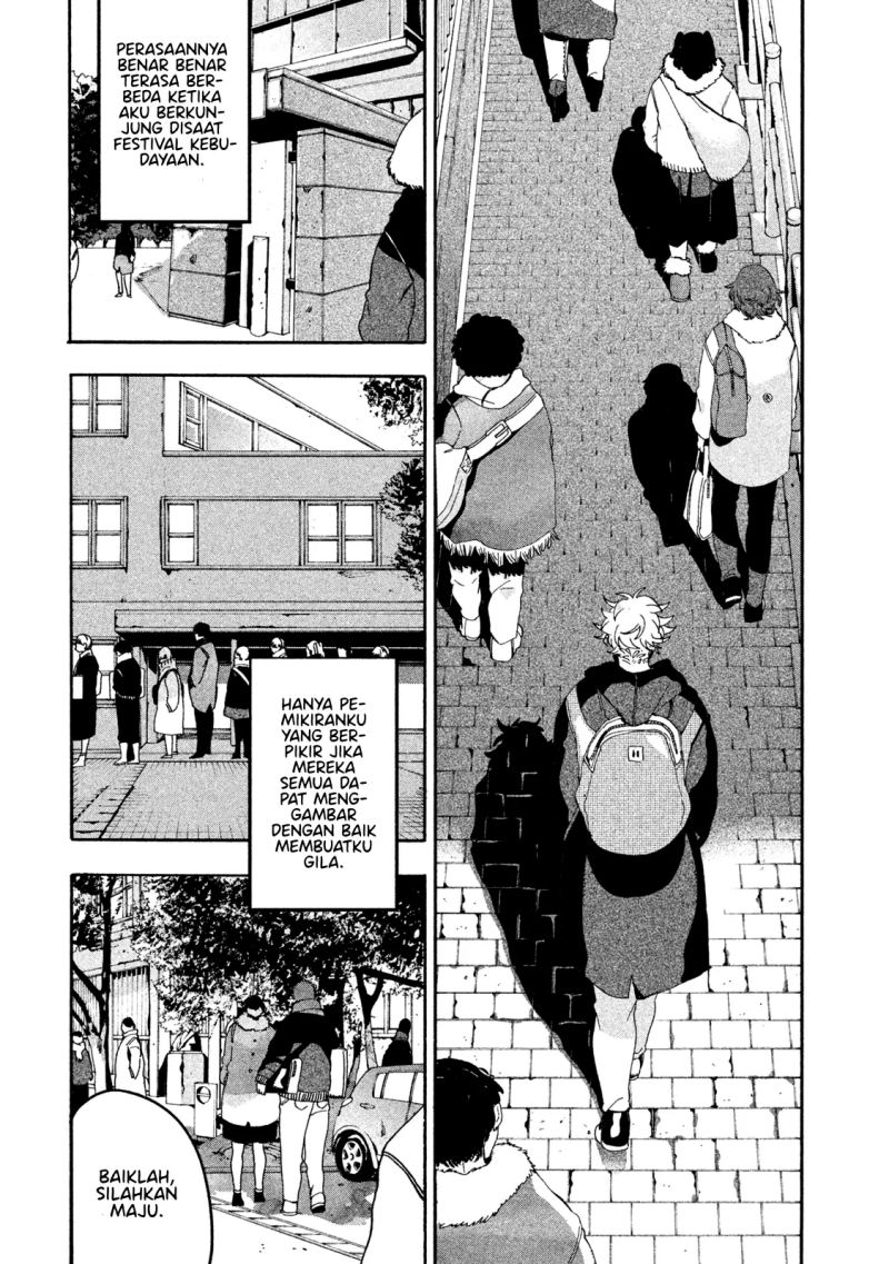 Blue Period chapter 15 halaman 36