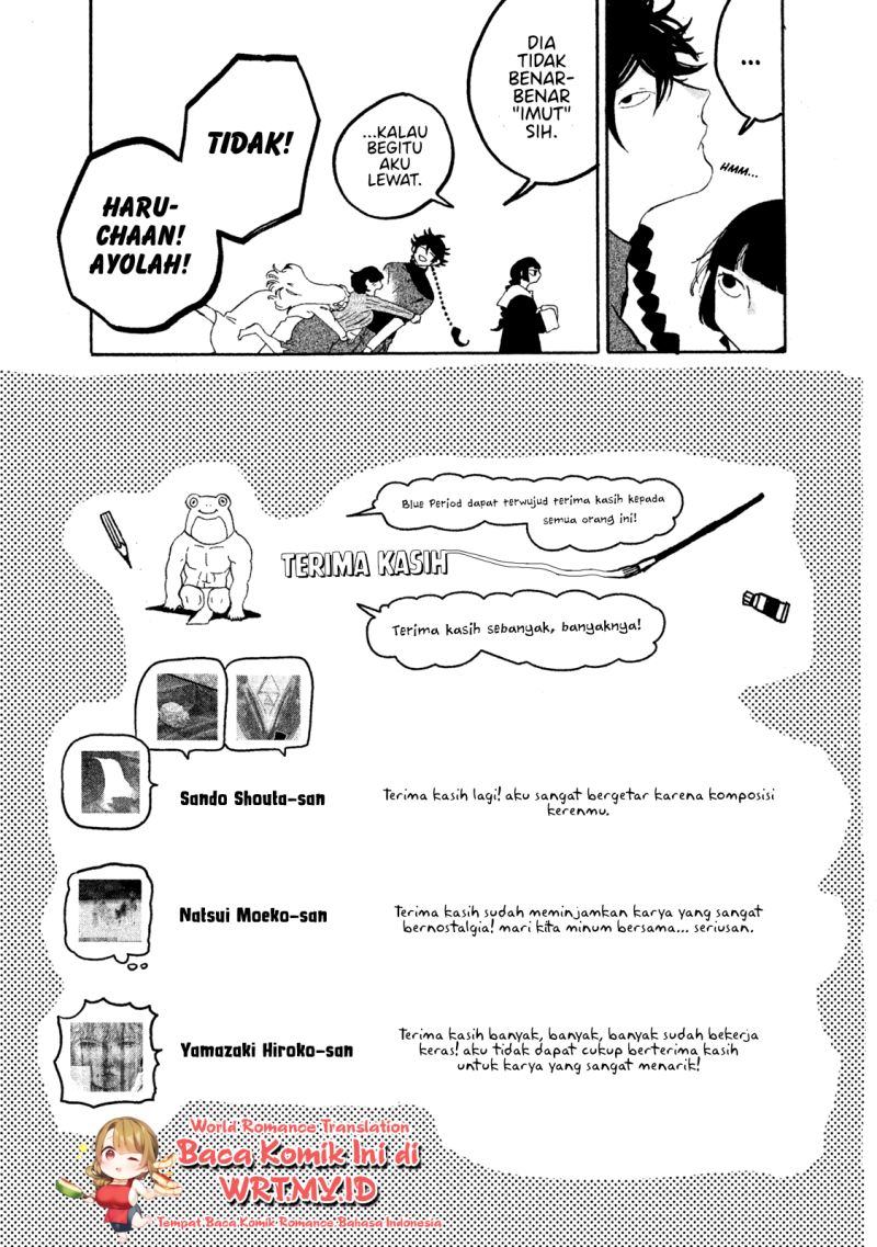 Blue Period chapter 16 halaman 48