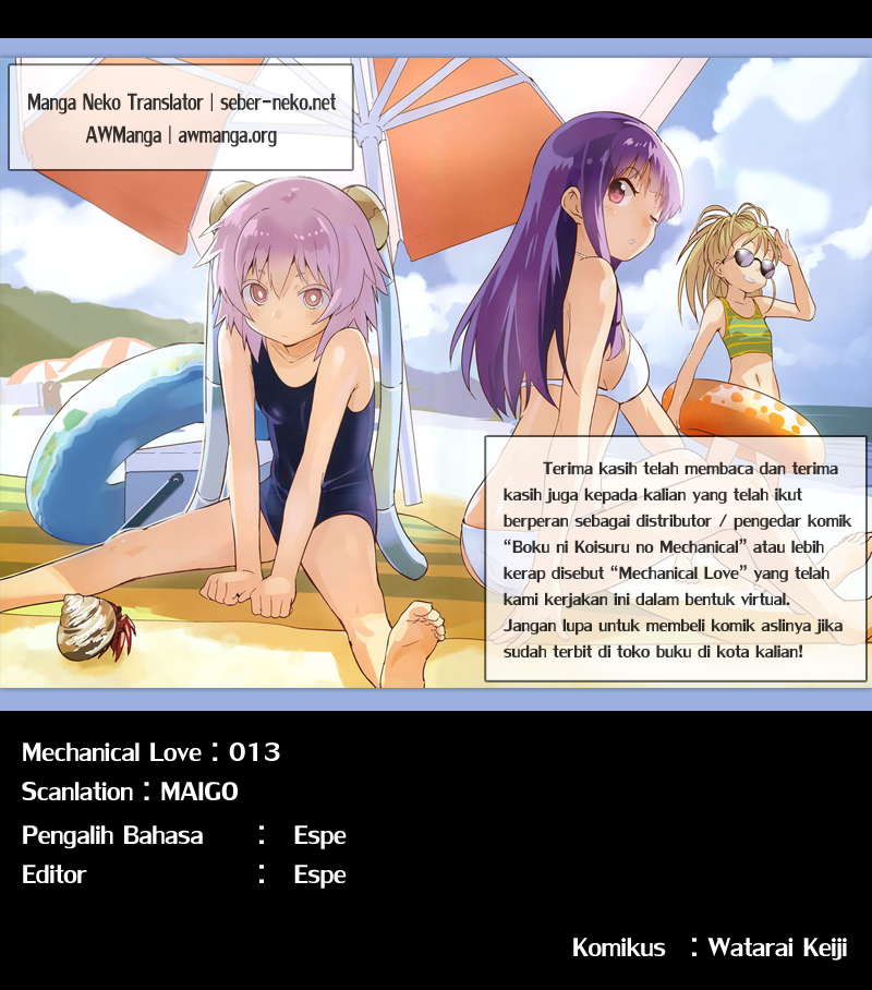 Boku ni Koisuru Mechanical Bab 13 halaman 36