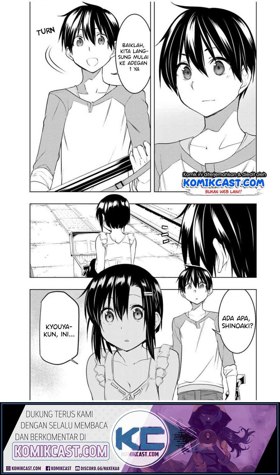 Bokutachi no Remake chapter 09.1 halaman 16