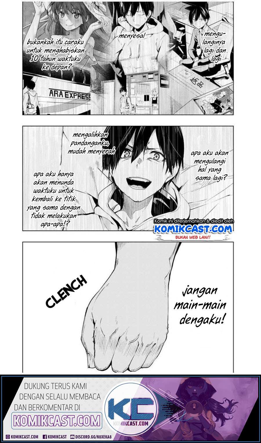 Bokutachi no Remake chapter 09.2 halaman 16