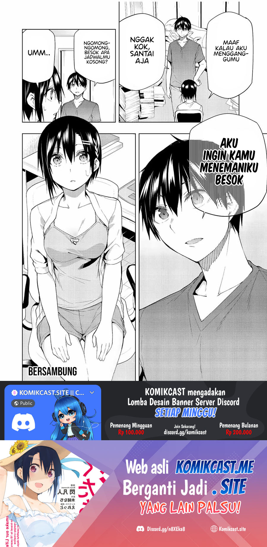 Bokutachi no Remake chapter 35.1 halaman 17