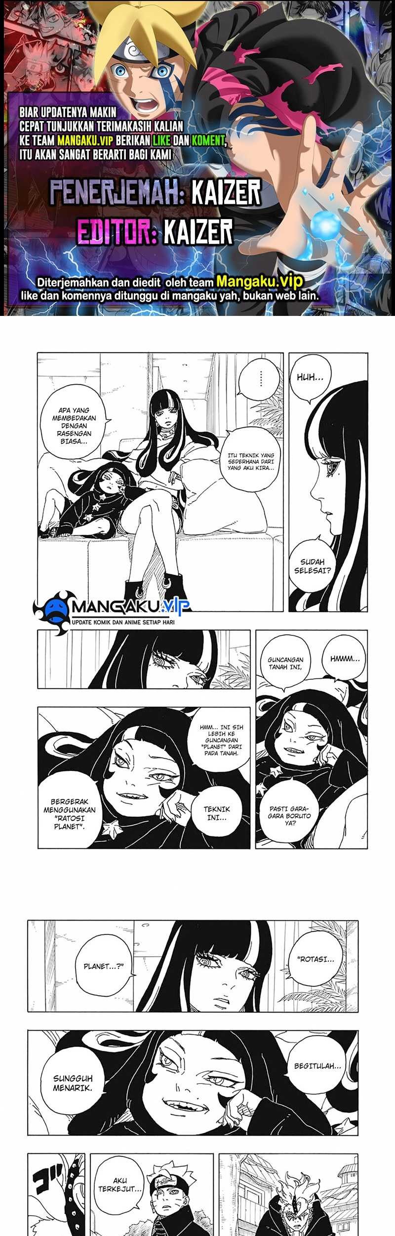 Boruto: Two Blue Vortex Bab 03 halaman 13