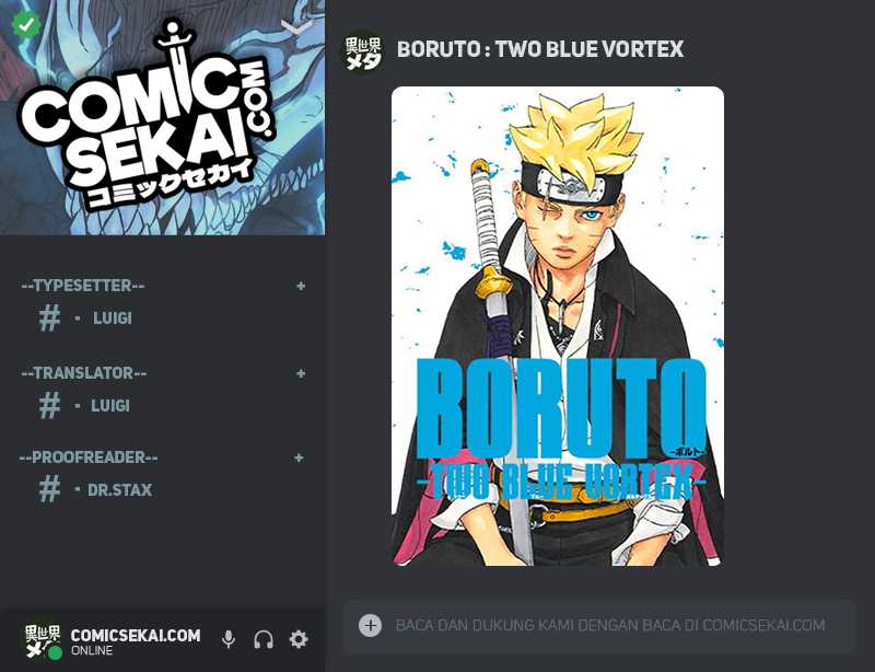 Boruto: Two Blue Vortex Bab 04 halaman 1
