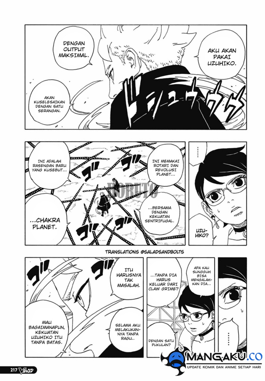 Boruto: Two Blue Vortex Bab 12.1 halaman 21