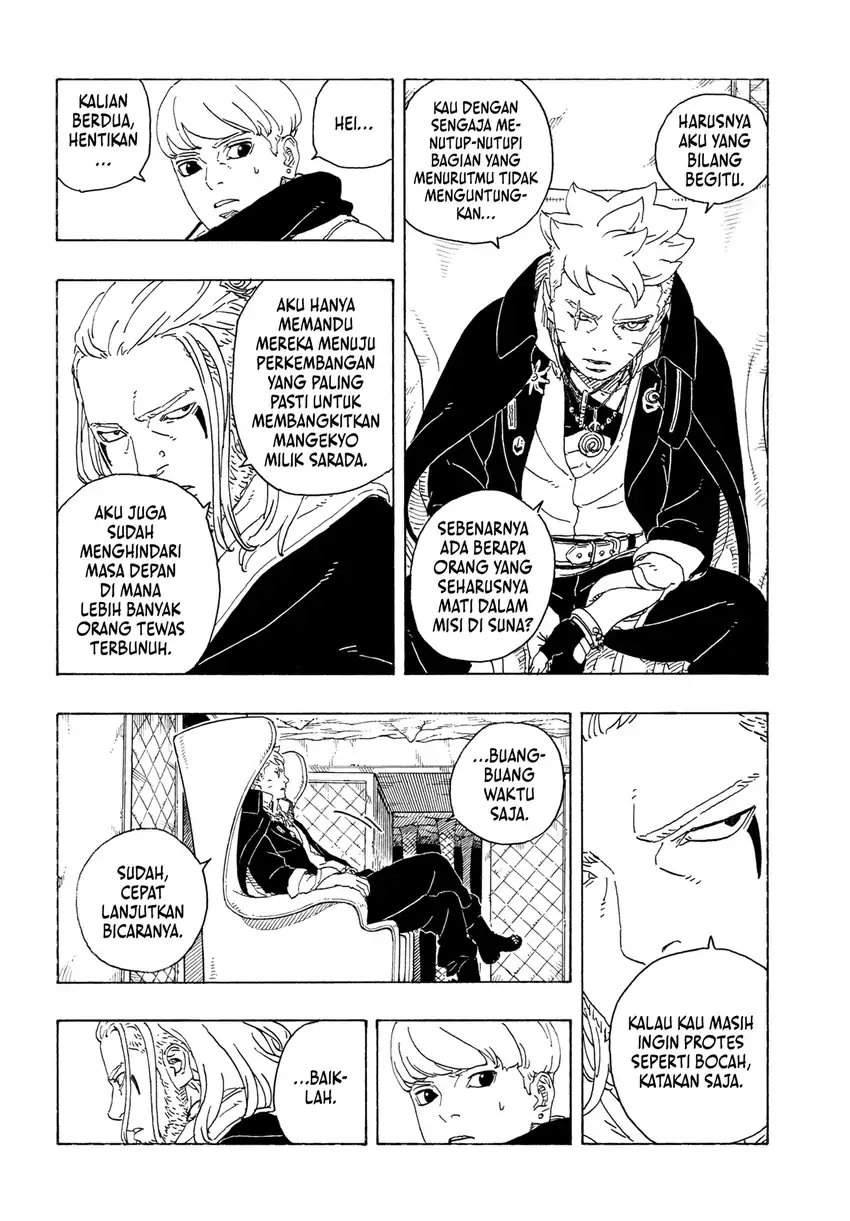 Boruto: Two Blue Vortex Bab 26 halaman 28
