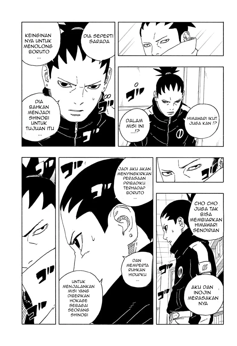 Boruto: Two Blue Vortex Bab 28 halaman 15