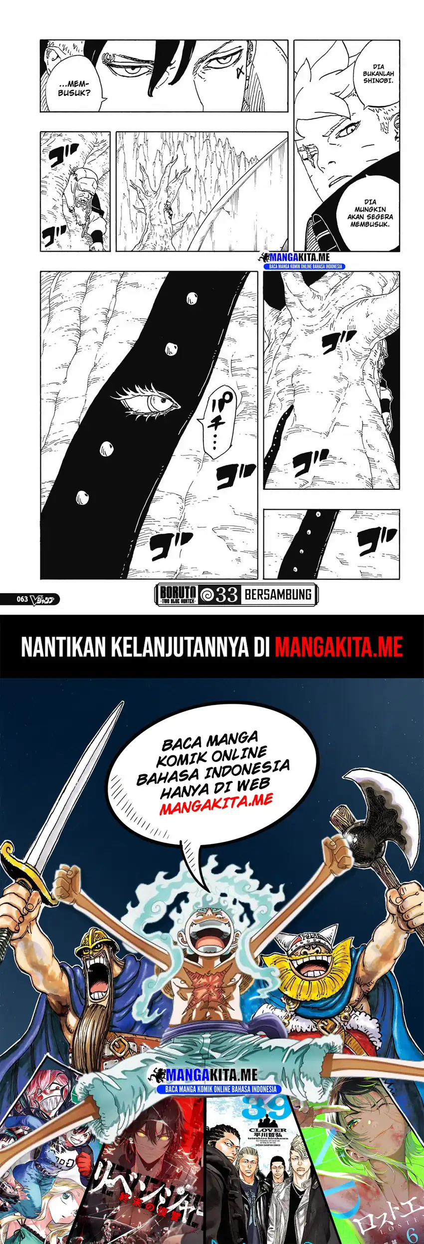Boruto: Two Blue Vortex Bab 33 halaman 41