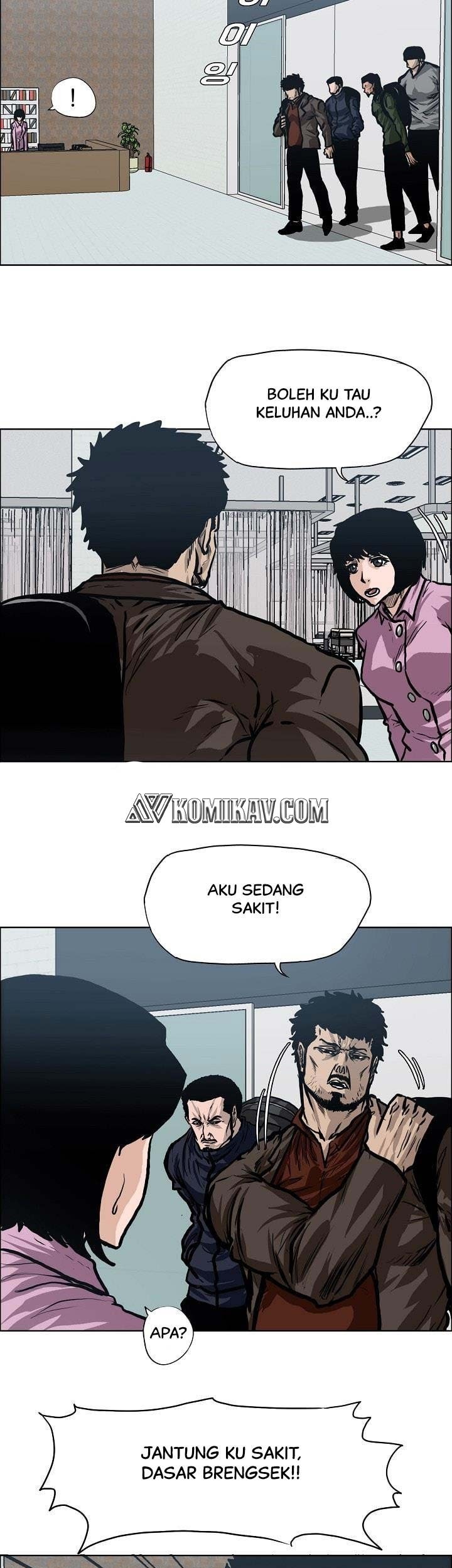 Boss in School chapter 129 halaman 34