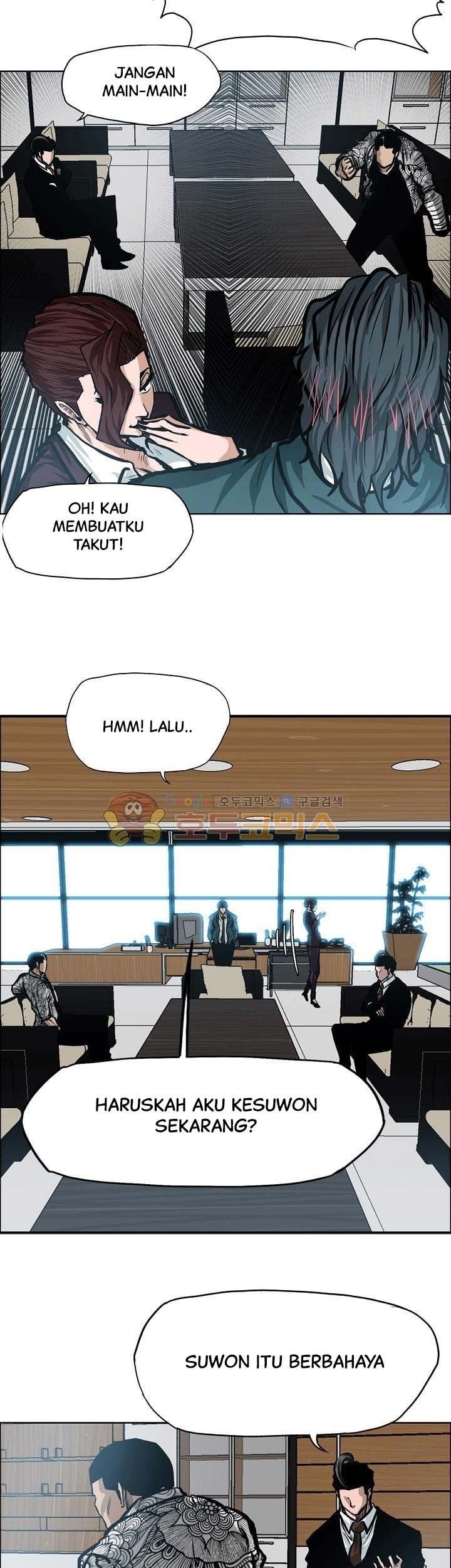 Boss in School chapter 136 halaman 16