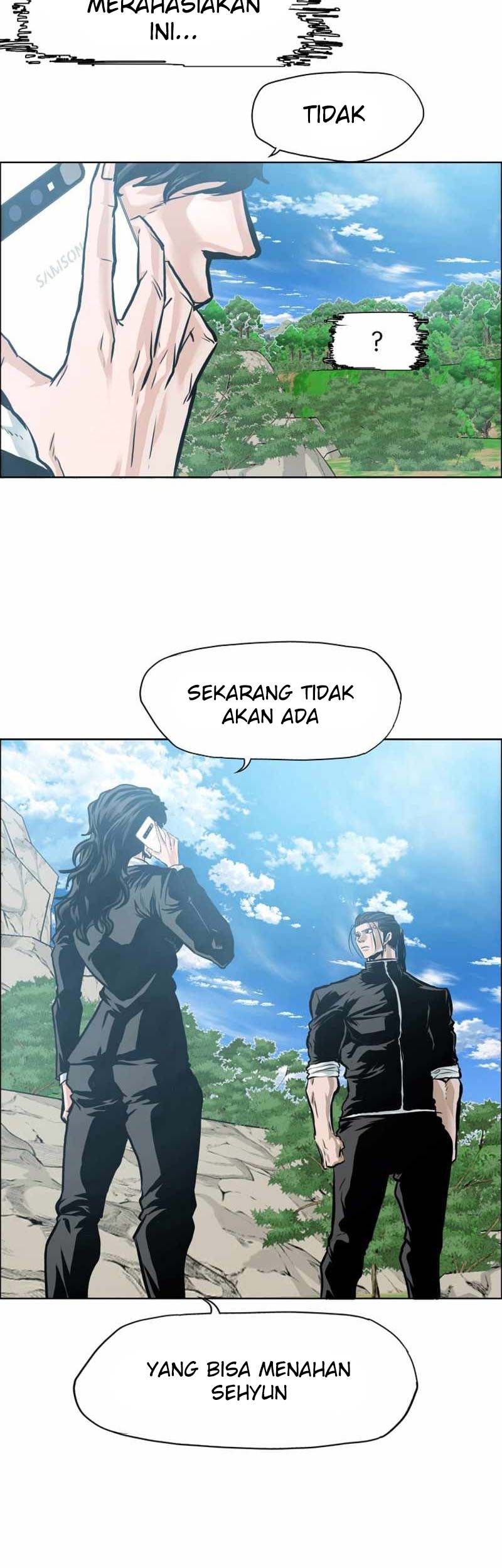 Boss in School chapter 217 halaman 54