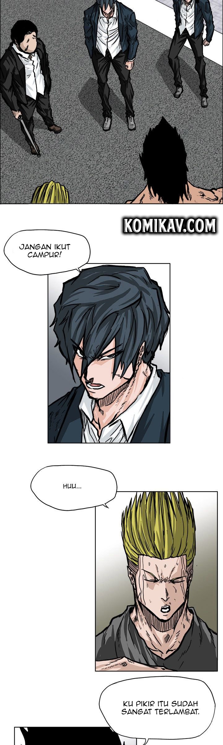 Boss in School chapter 57 halaman 15