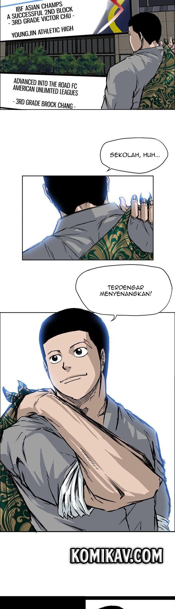 Boss in School chapter 63 halaman 24