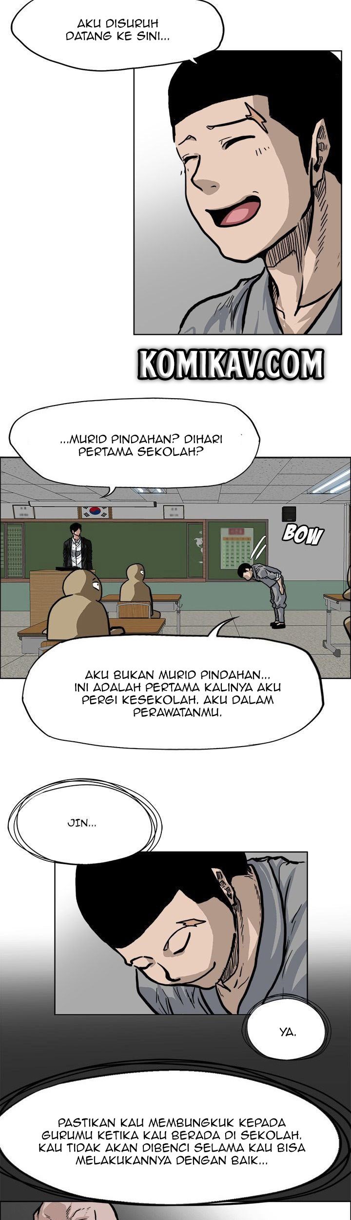 Boss in School chapter 63 halaman 34