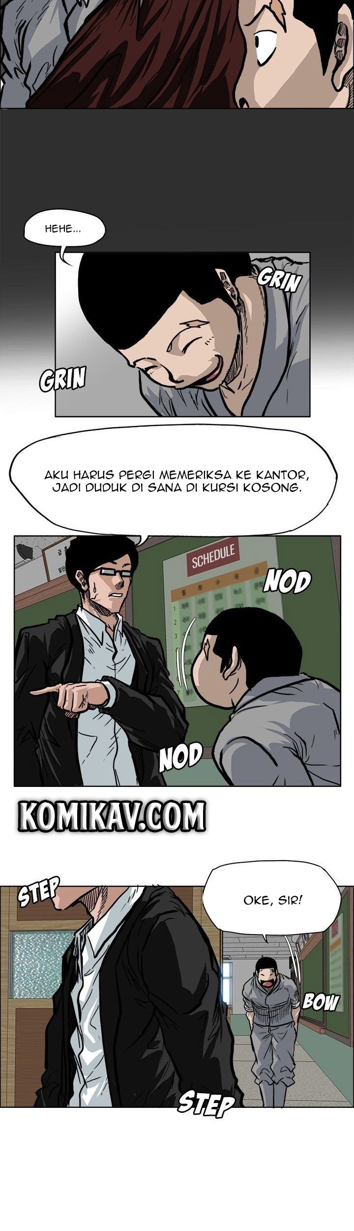 Boss in School chapter 63 halaman 36