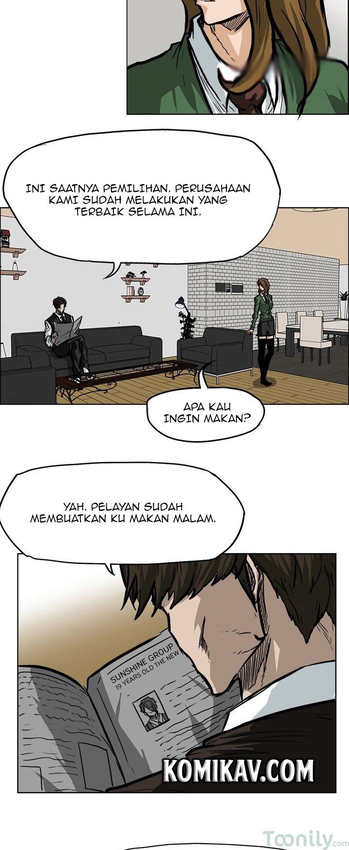 Boss in School chapter 66 halaman 13