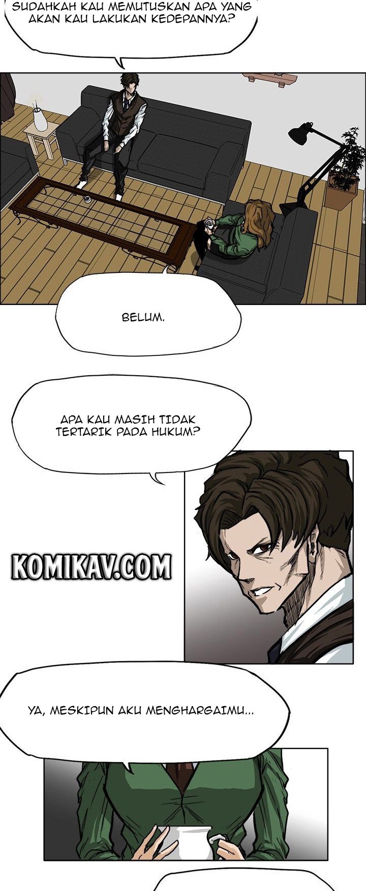Boss in School chapter 66 halaman 16